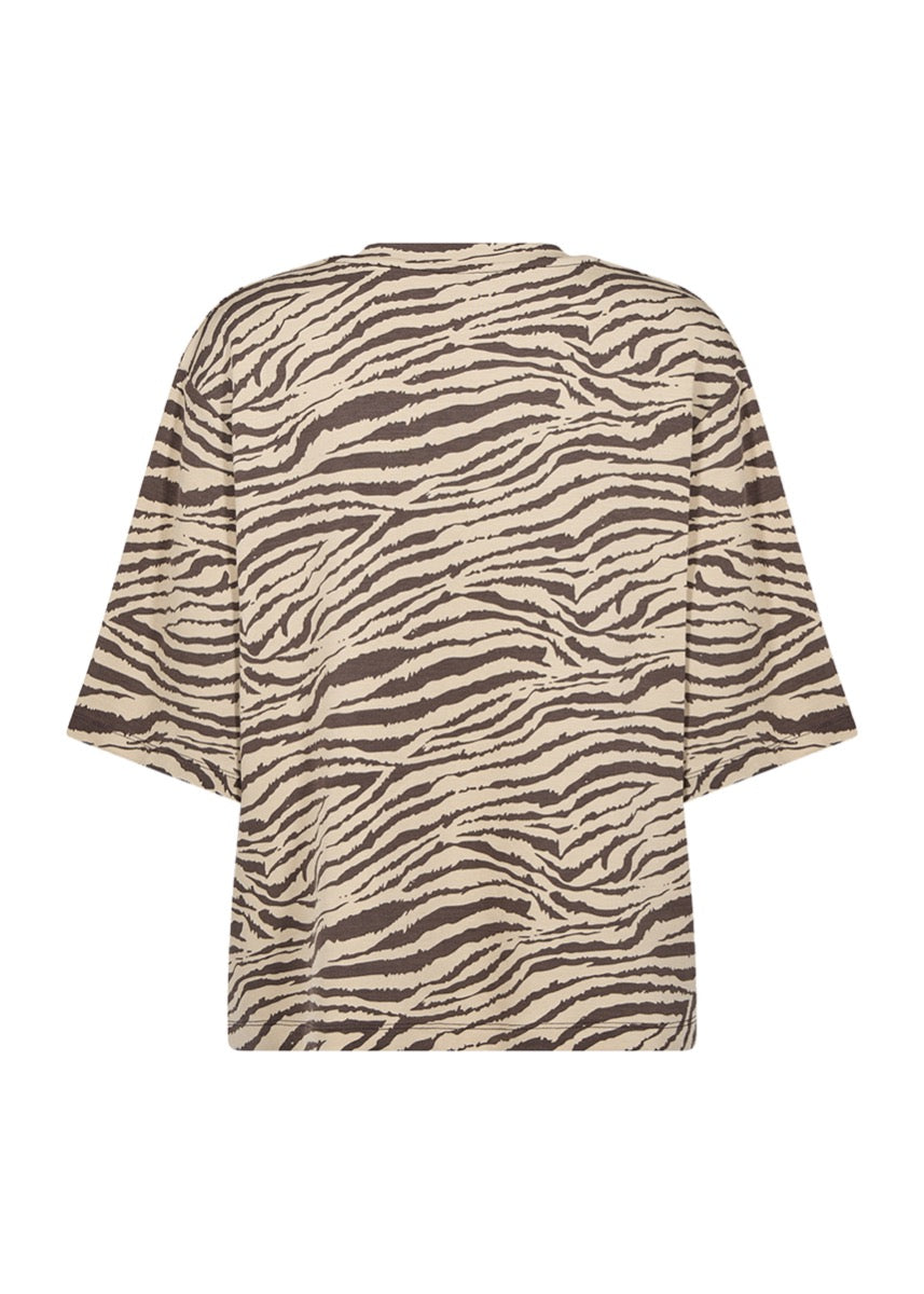 SoyaConcept Salome 1 T-shirt Mørk Brun