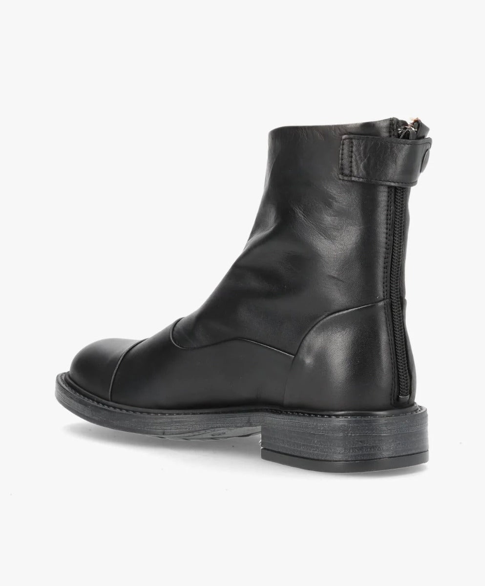 ShoeDesign DAHLIA Skind Støvle Sort
