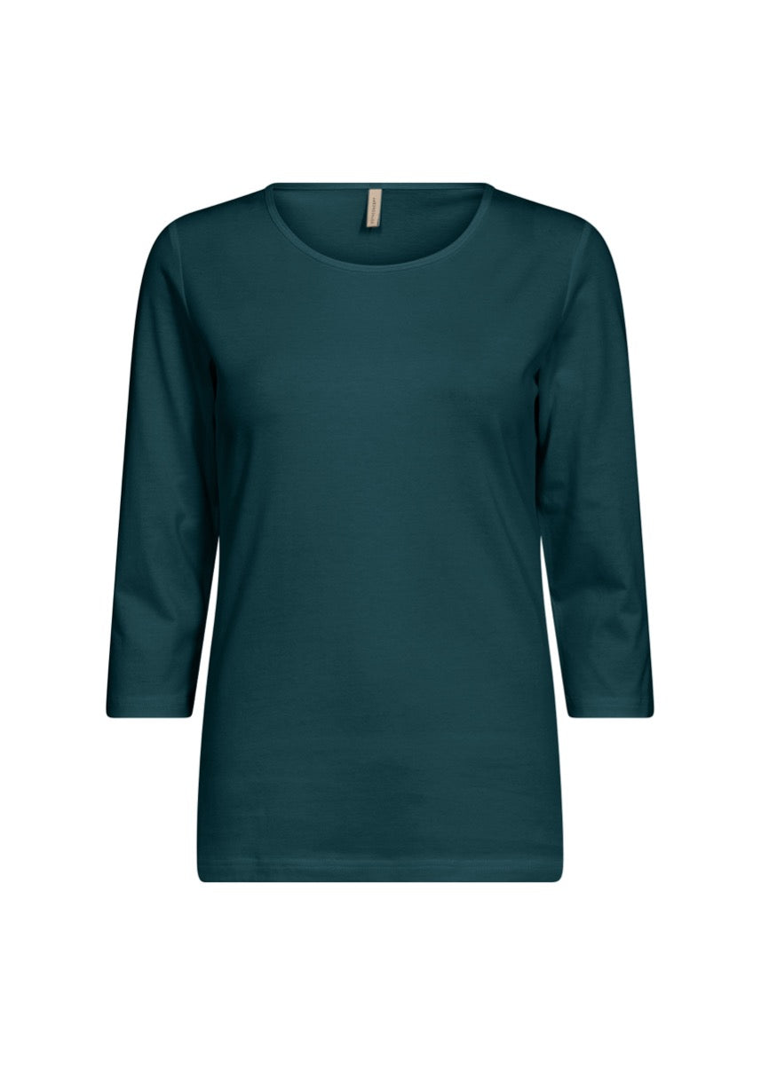 Soyaconcept Pylle T Shirt Shady Grøn