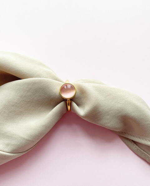 Frkwolff Mini Moon Fingerring Rosa