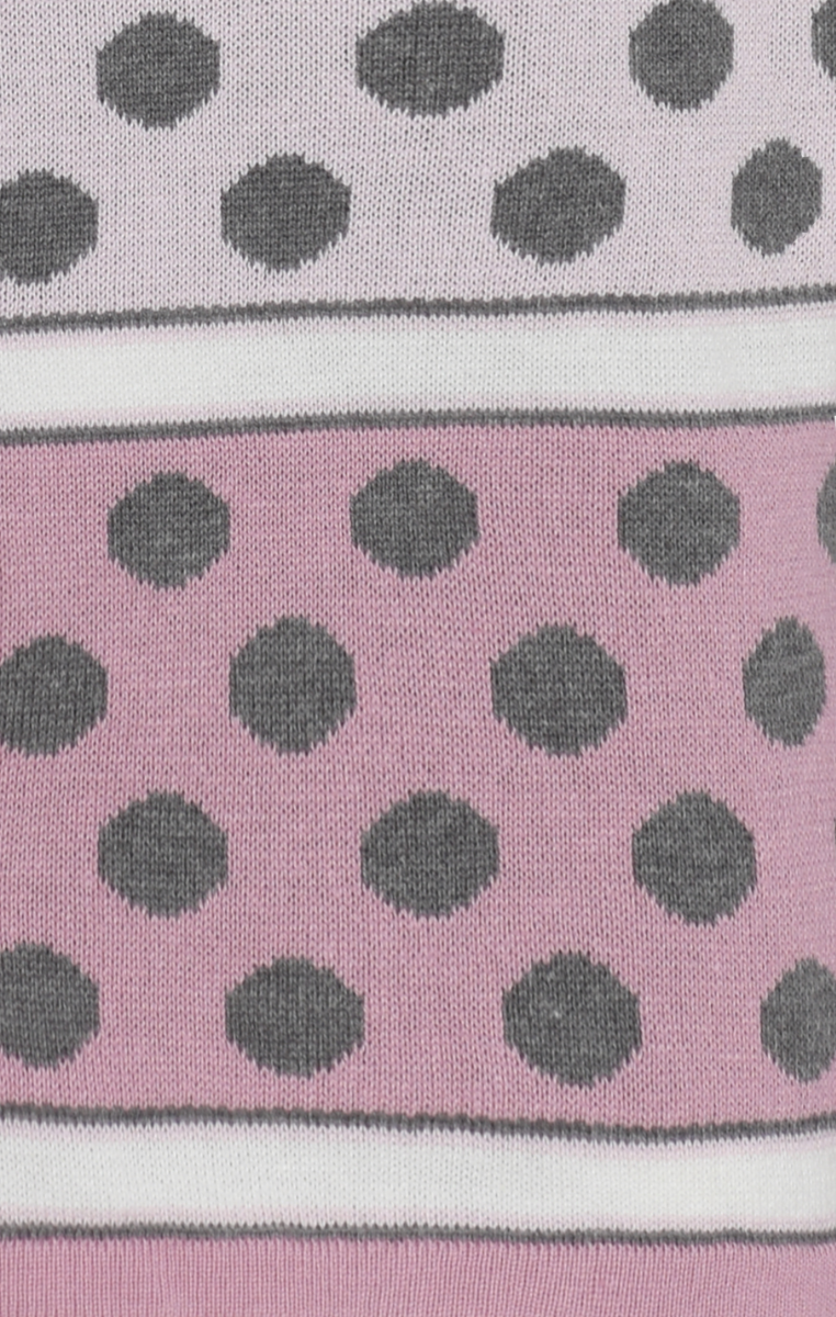 Skovhuus Pullover Dottet Stribet Limonade Pink