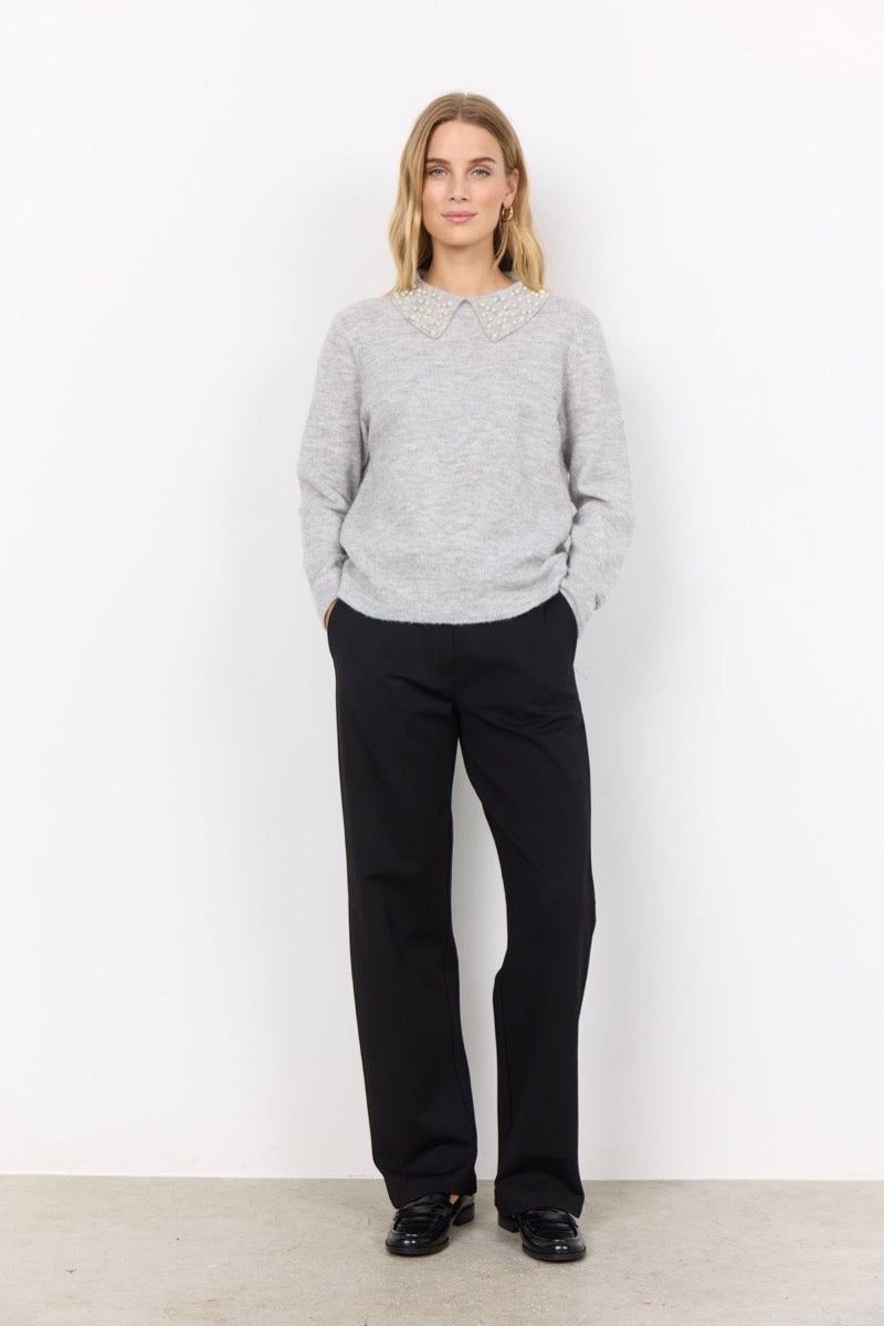 SoyaConcept Nessie 61 Pullover Lys Grå