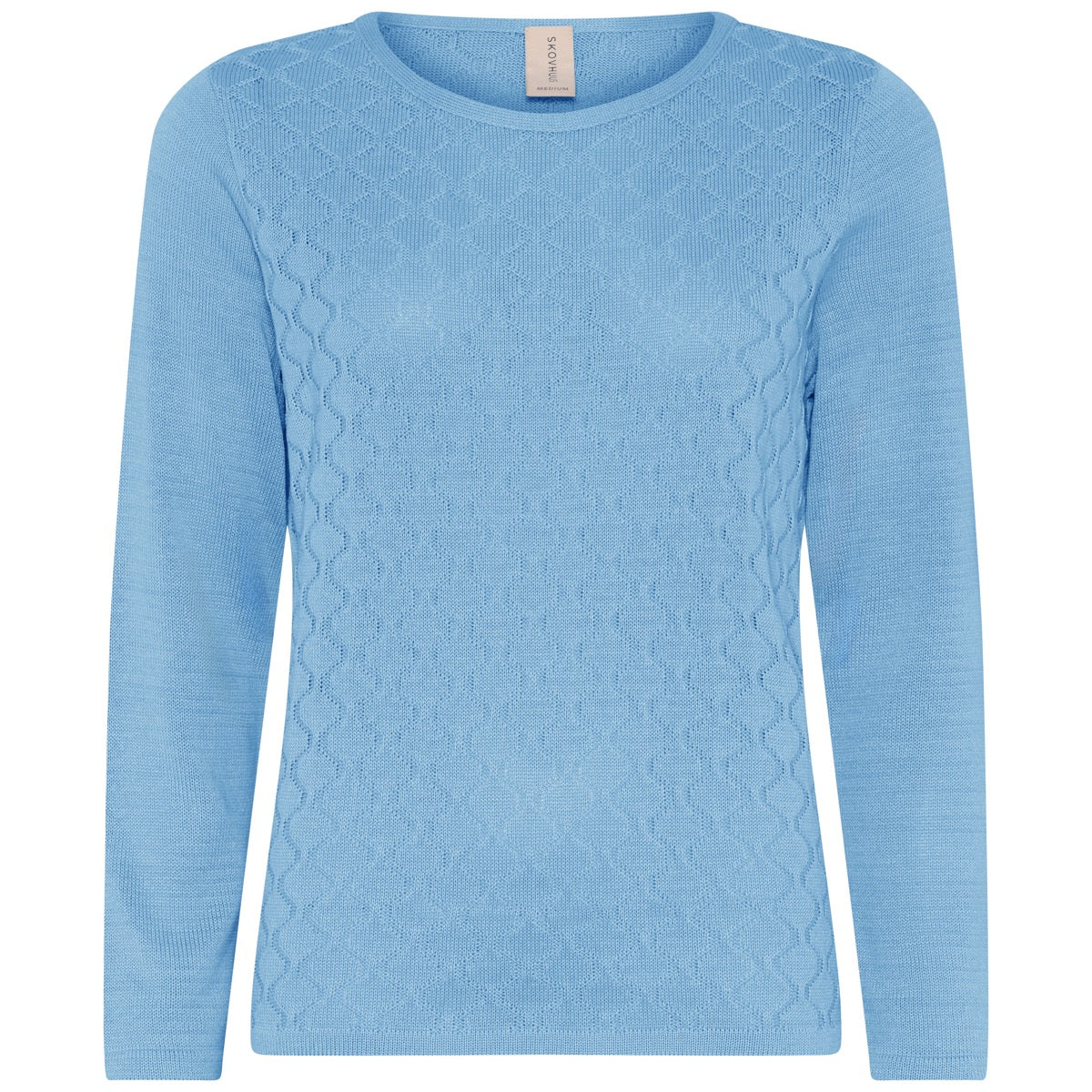 Skovhuus Pullover Feminine Pool Blå