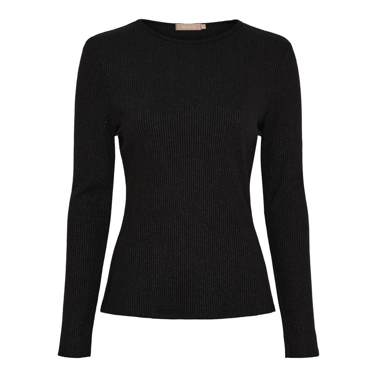 Marta Du Chateau Lunara T-shirt Langærmet Sort