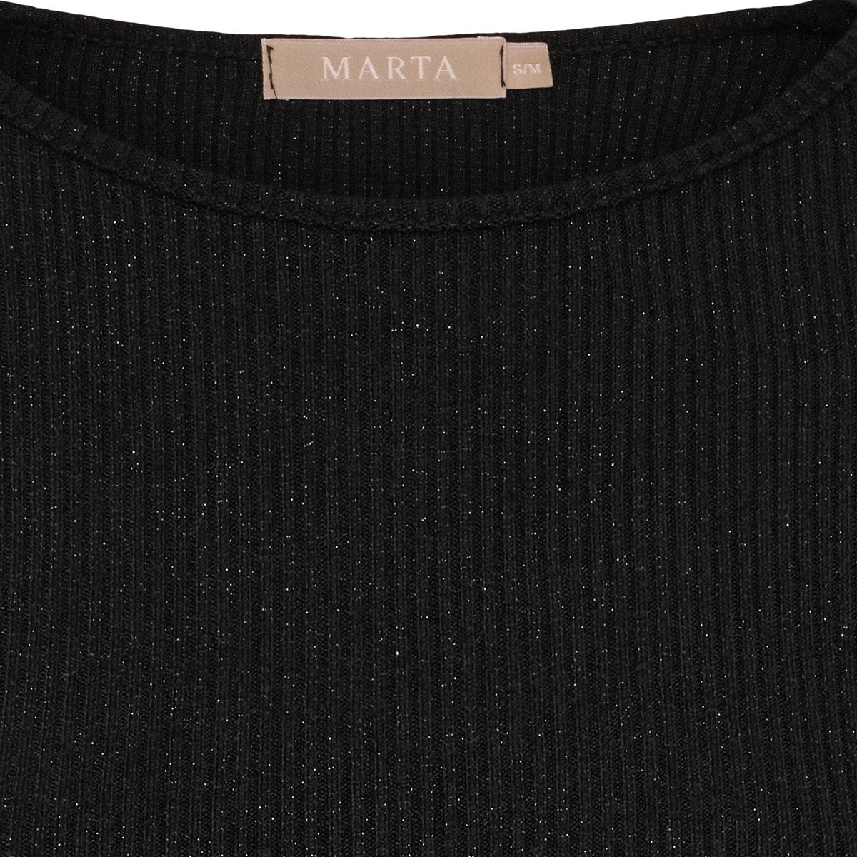 Marta Du Chateau Lunara T-shirt Langærmet Sort