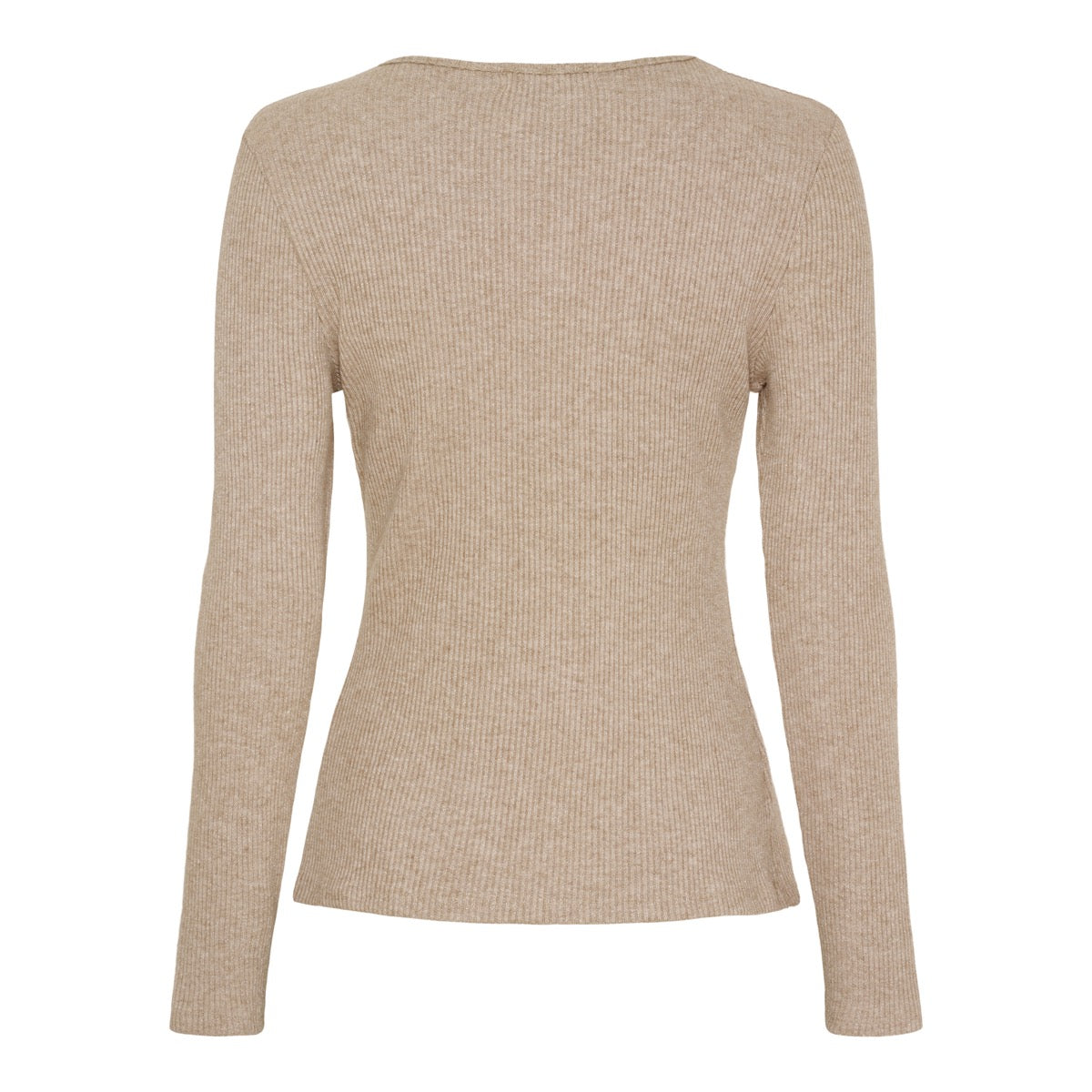 Marta Du Chateau Lunara T-shirt Langærmet Camel Lys Brun