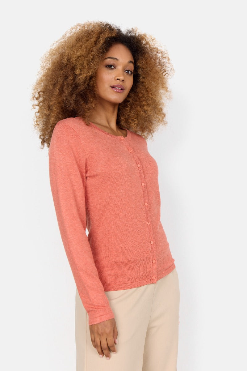 Soyaconcept Dollie 446 Cardigan Koral