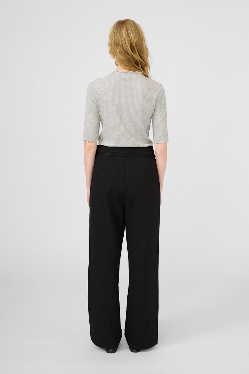 Karen By Simonsen Candace SS T-shirt Opal Grå Melange