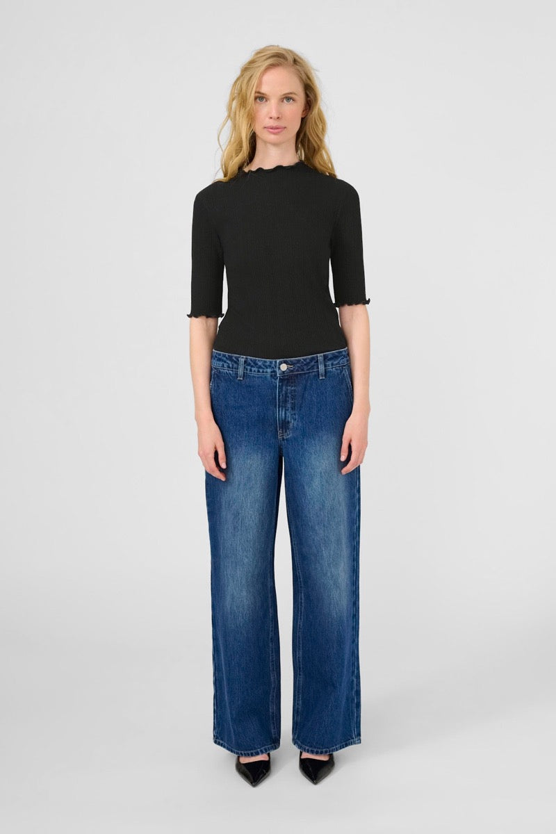 Karen By Simonsen Candace SS T-shirt Meteorite Sort