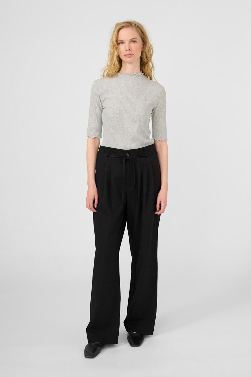 Karen By Simonsen Candace SS T-shirt Opal Grå Melange