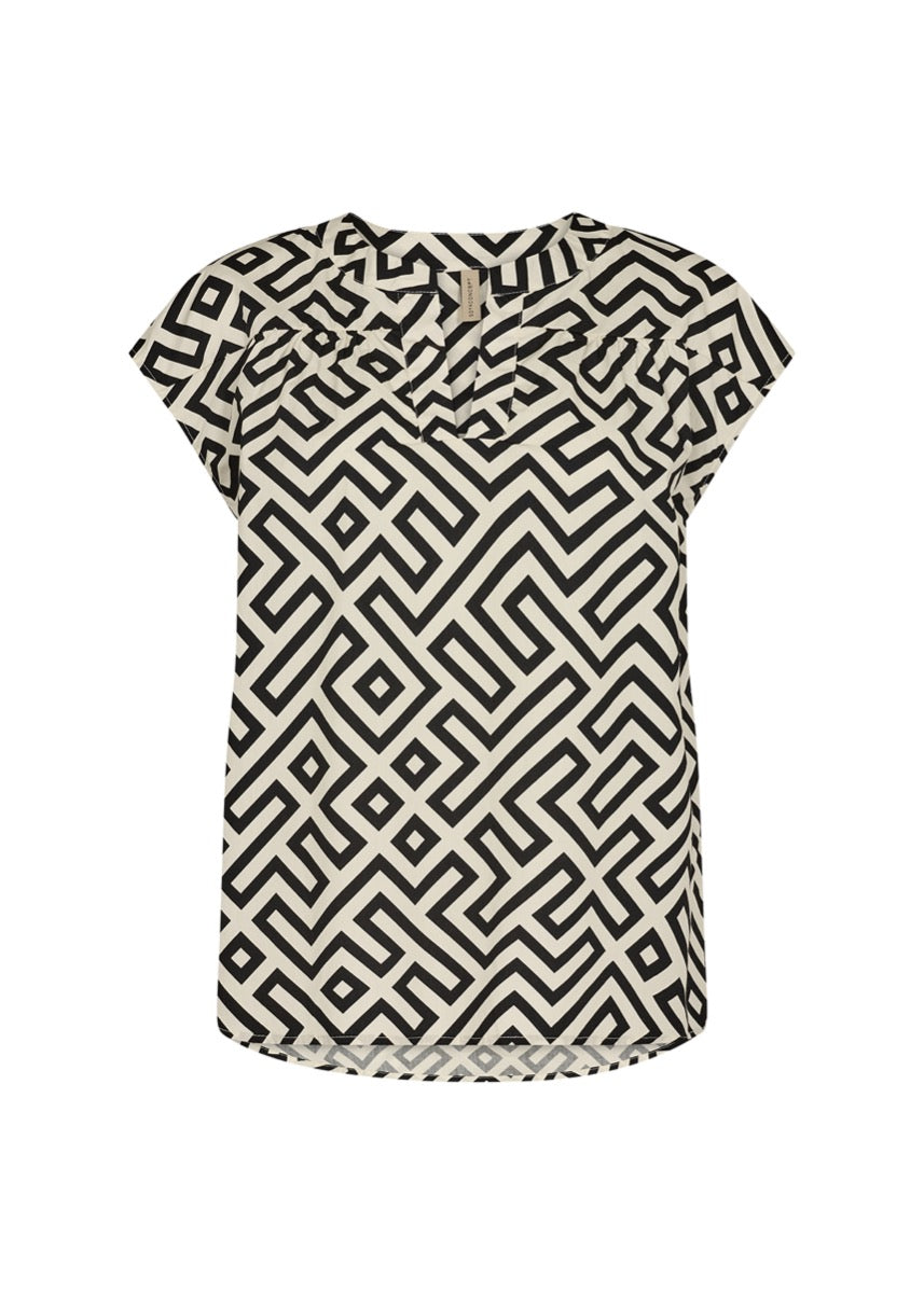 Soyaconcept Kirsty 1 Bluse Sort Stribet