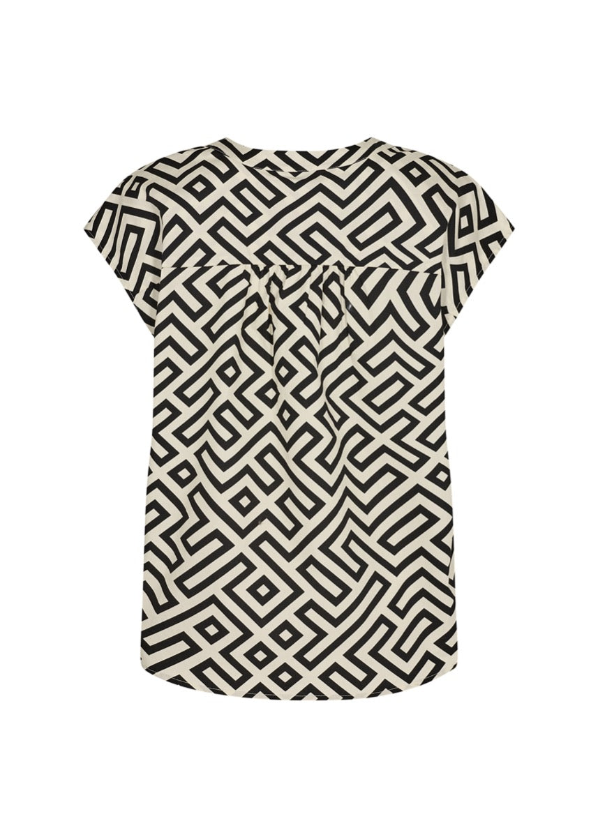 Soyaconcept Kirsty 1 Bluse Sort Stribet
