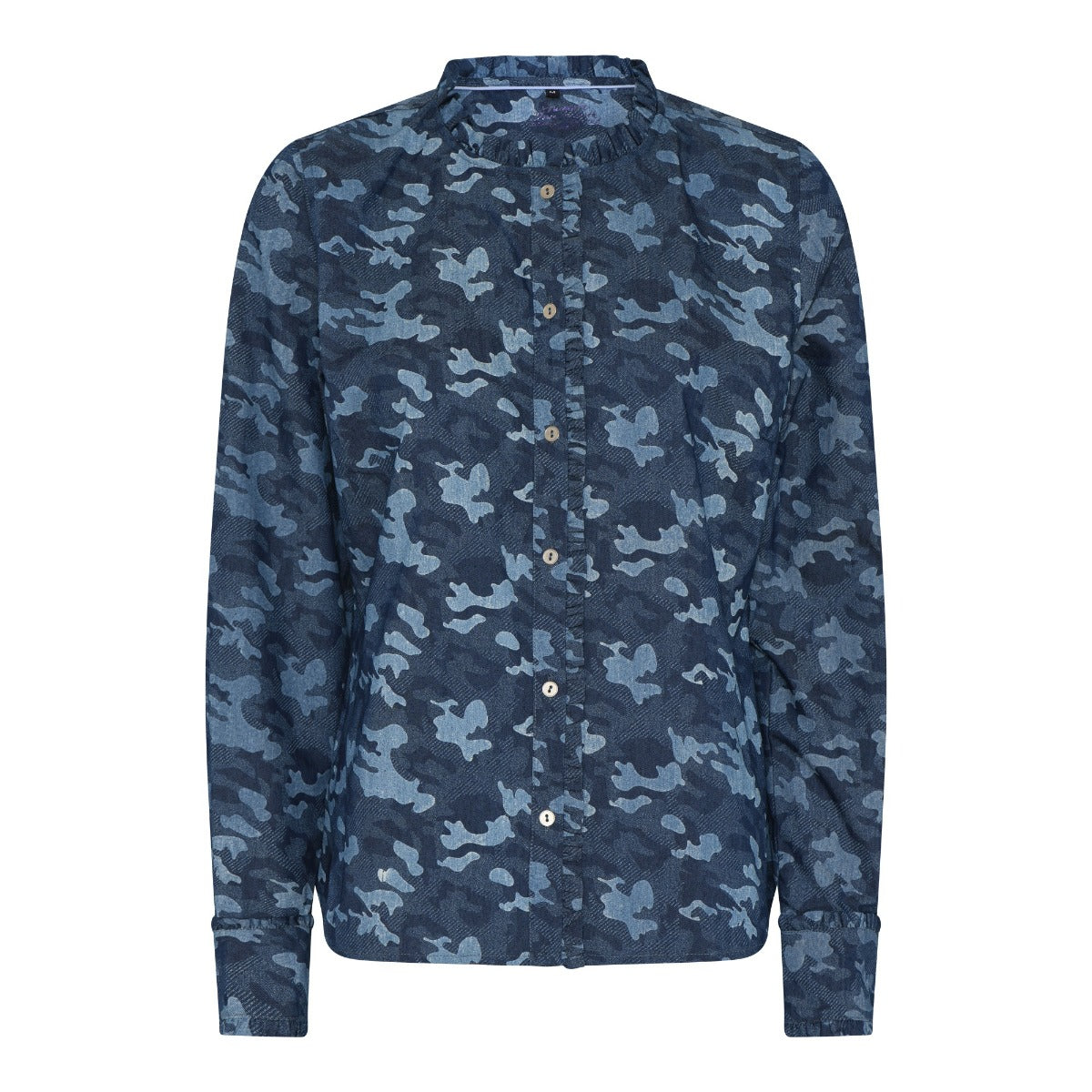 Soulmate Maputto Skjorte Denim Blå