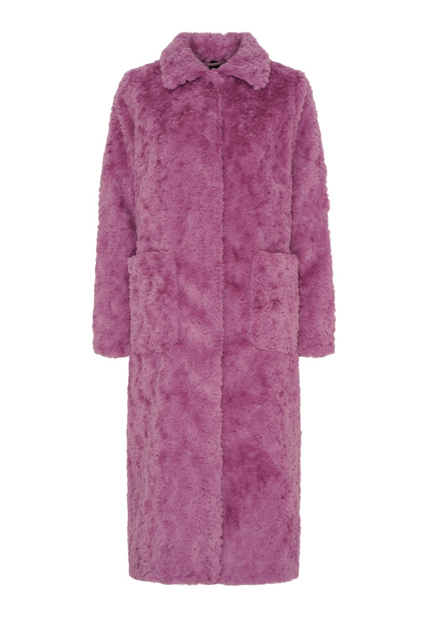 NOTYZ Jakke Fake Fur Mauve Lilla