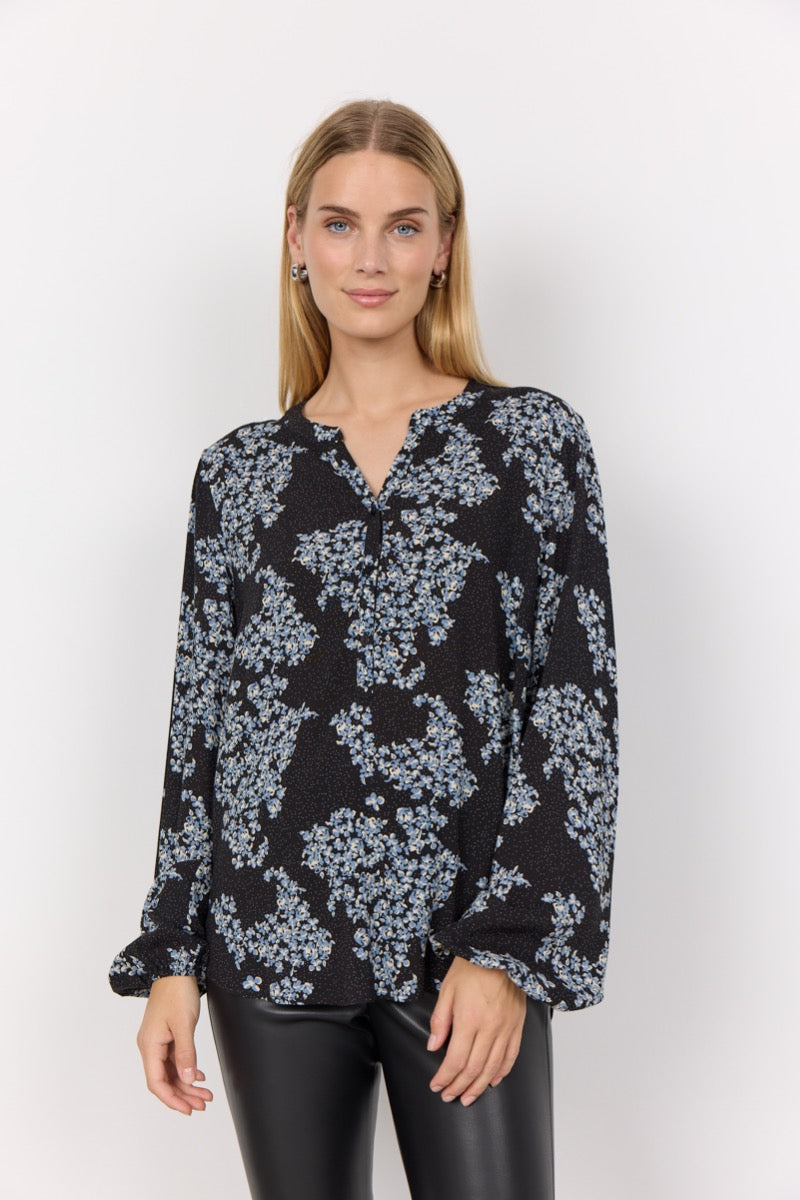 SoyaConcept Niela 1 Bluse Blå
