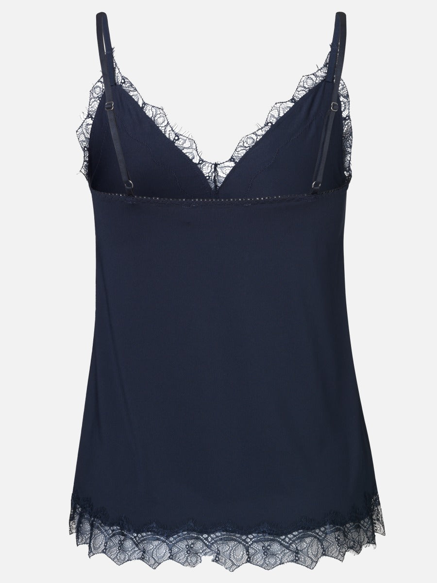 Rosemunde Copenhagen Strap Top Mørke Blå