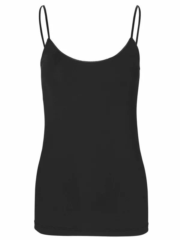 Rosemunde Strap Top Sort