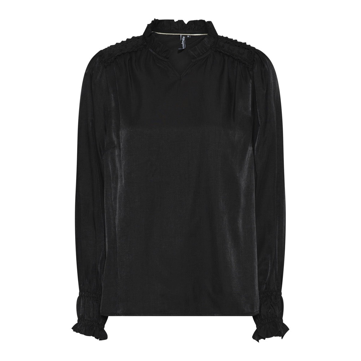 Soulmate Britt 1 Bluse Sort