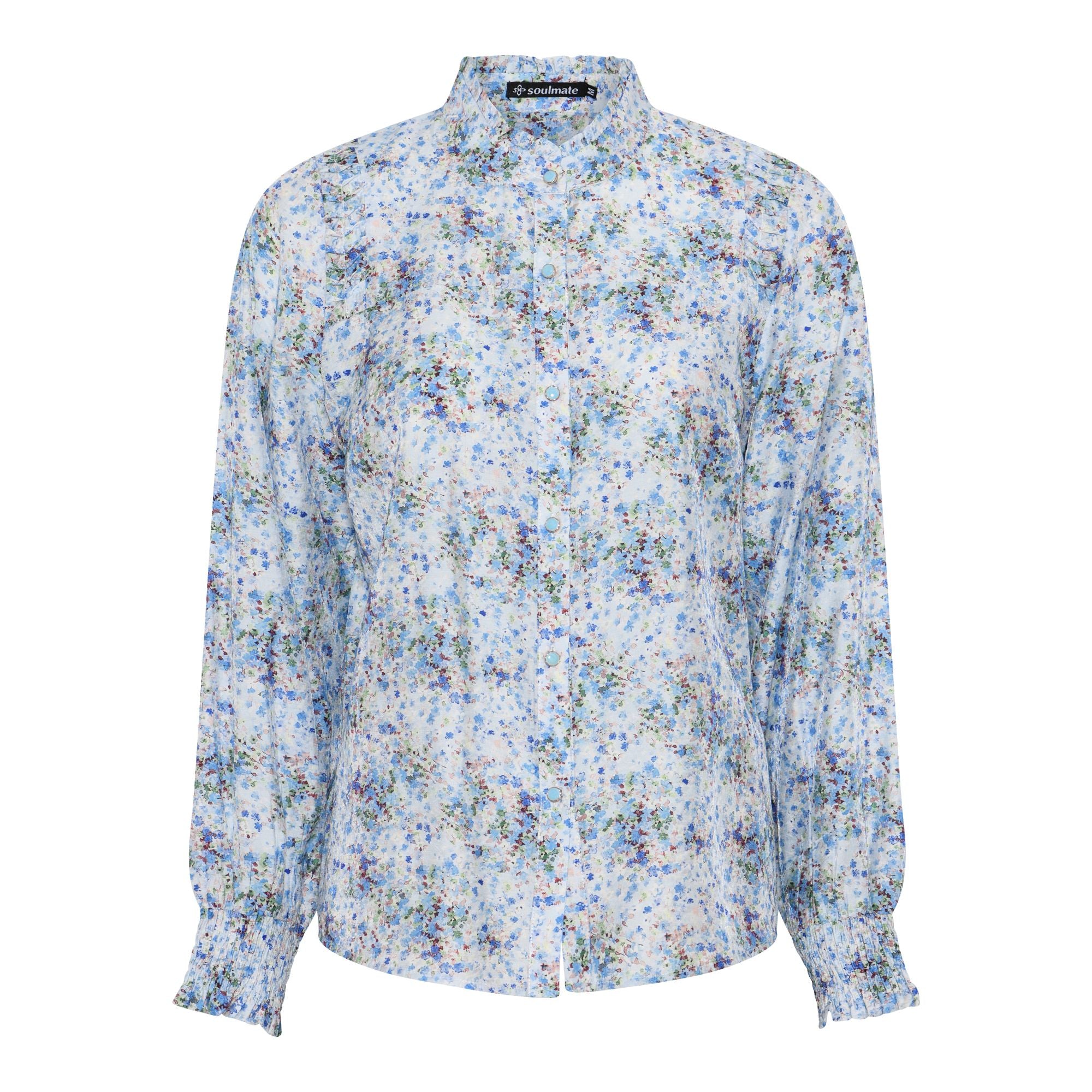 Soulmate Mystic 2 Bluse Lys Blå