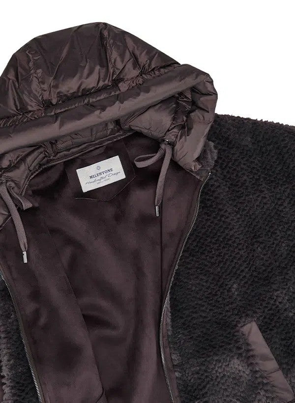Milestone WEGA Jakke Fake Fur Front Brun