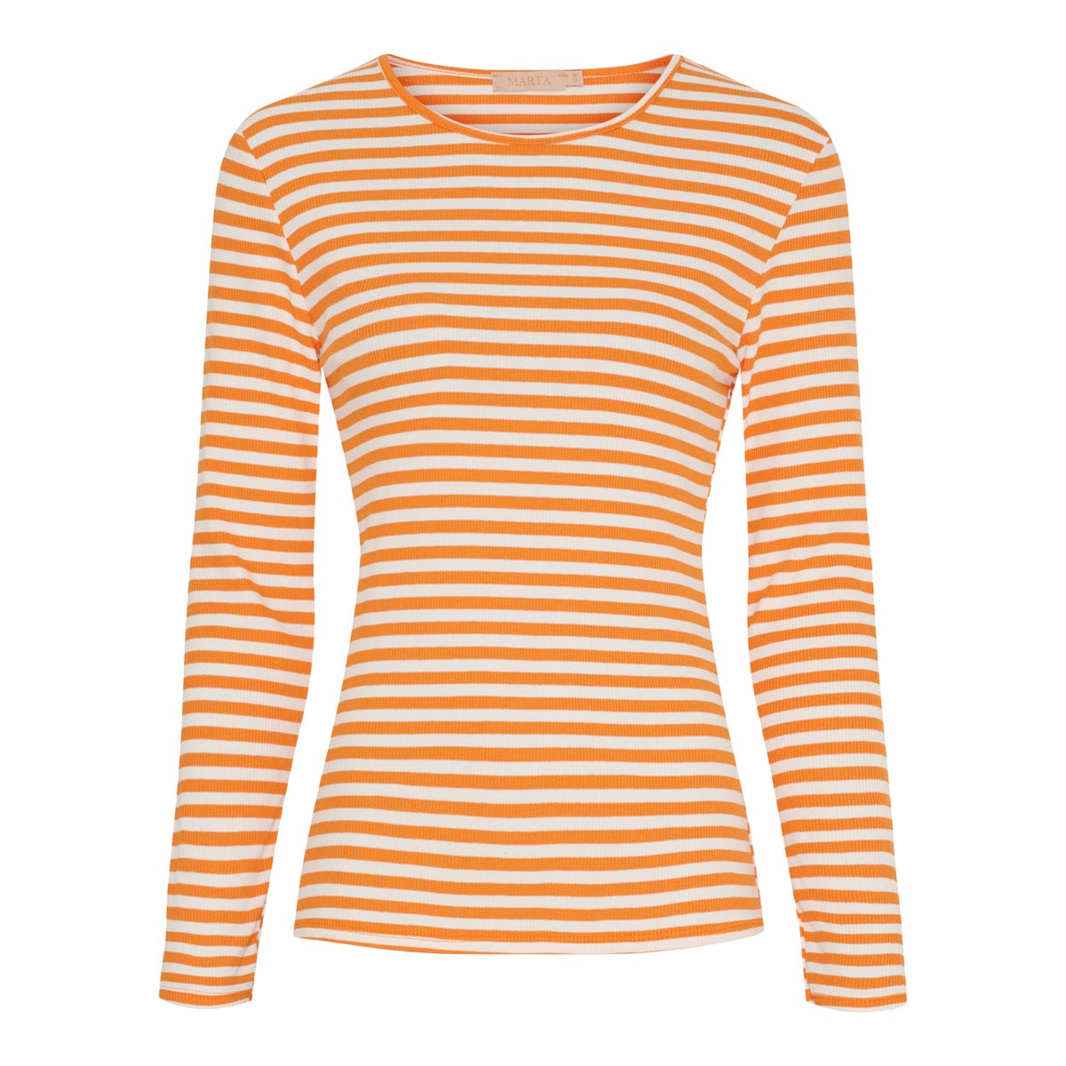 Marta Du Chateau Josiane LS T-Shirt Arancio Orange