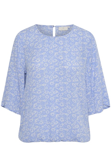 KAFFE Riana Amber Bluse Blå