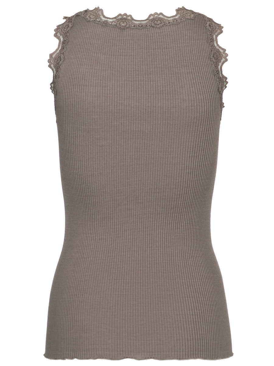 Rosemunde Copenhagen Silke Top Falcon Brun