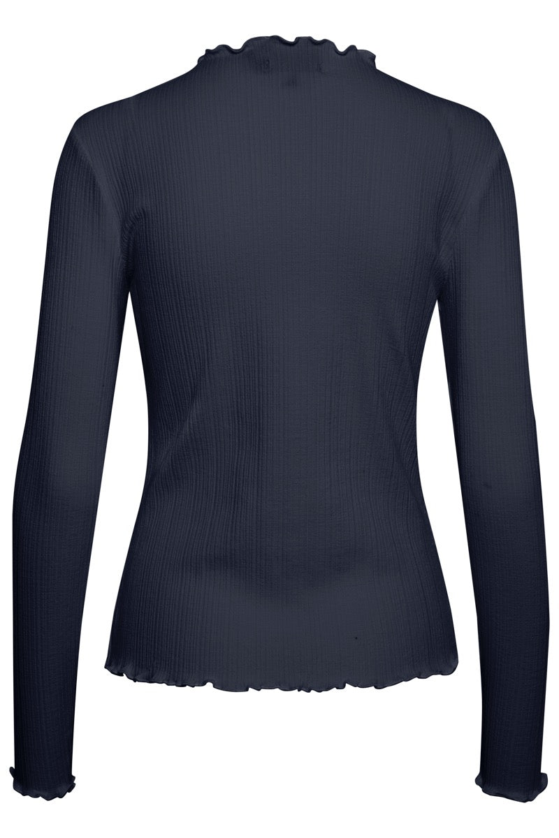 Karen By Simonsen Candace T-shirt Langærmet Night Sky Blå