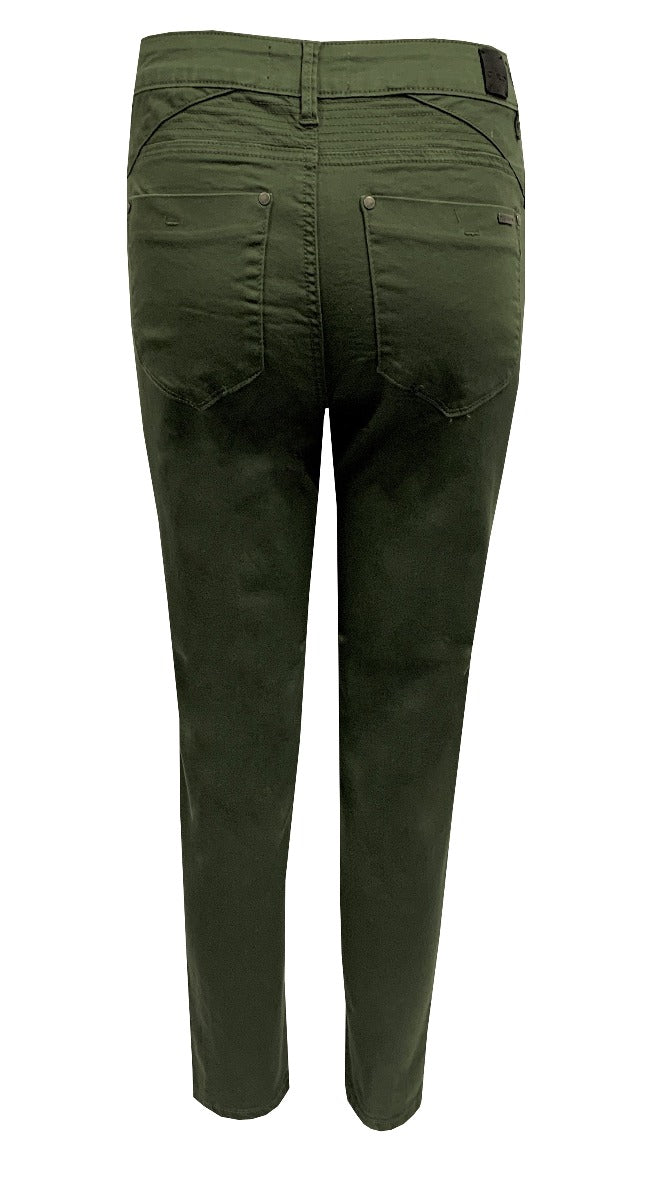 Cero Suzanne Stretch Jeans, Green