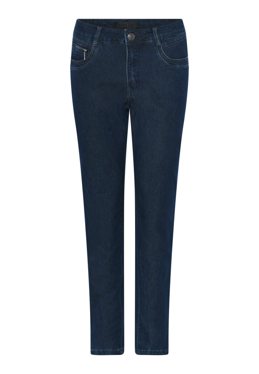 Cero Suzanne Stretch Jeans Dark Blue Denim