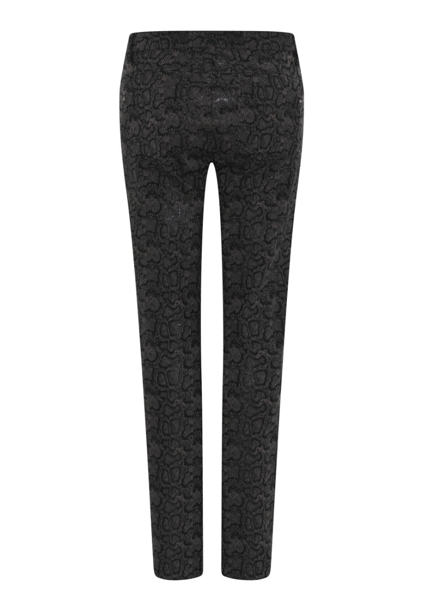 Cero Lina Long Bukser 5 pockets Snake Brun