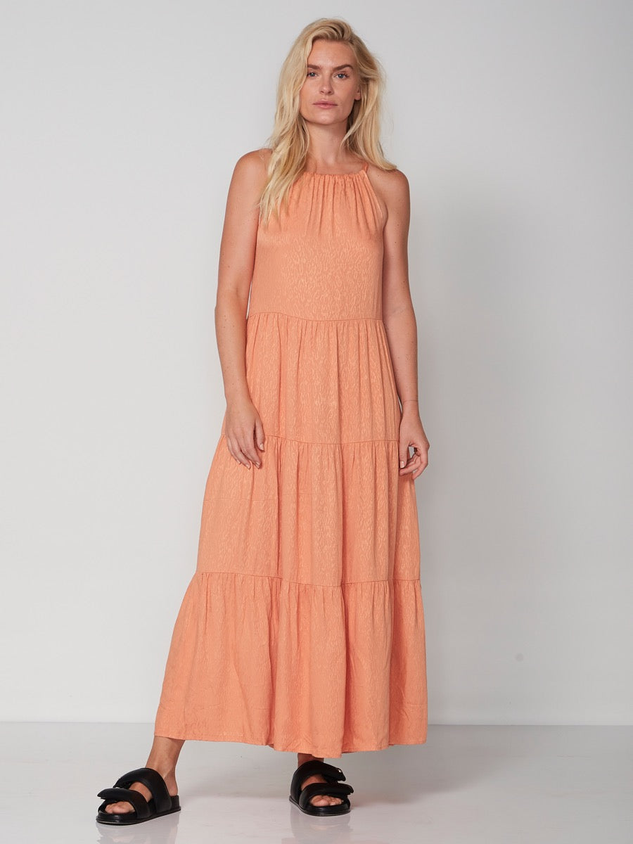 Nü Denmark Palina Kjole Bæredygtig Hot Orange
