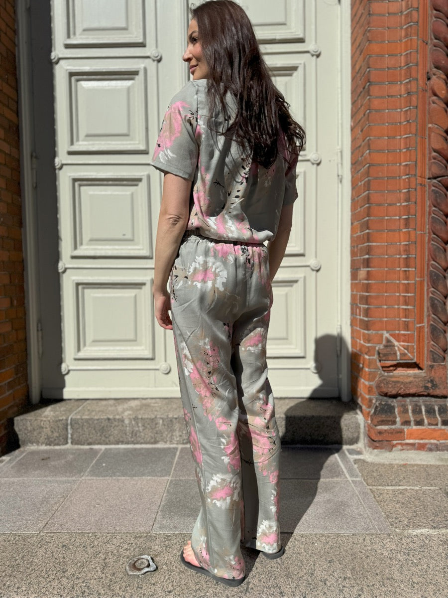 Nü Denmark Uljana Bluse Kortærmet Army Mix