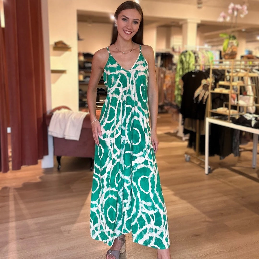 Löwenstein Marta Kjole Batik Grøn