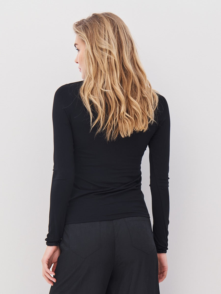 Nü Denmark Adele T-shirt Langærmet Grå
