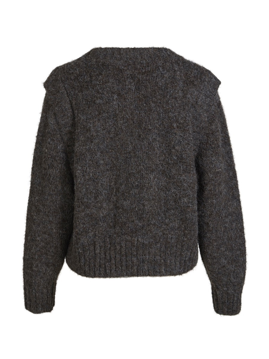 Nü Denmark Agnes Strik Bluse Brun