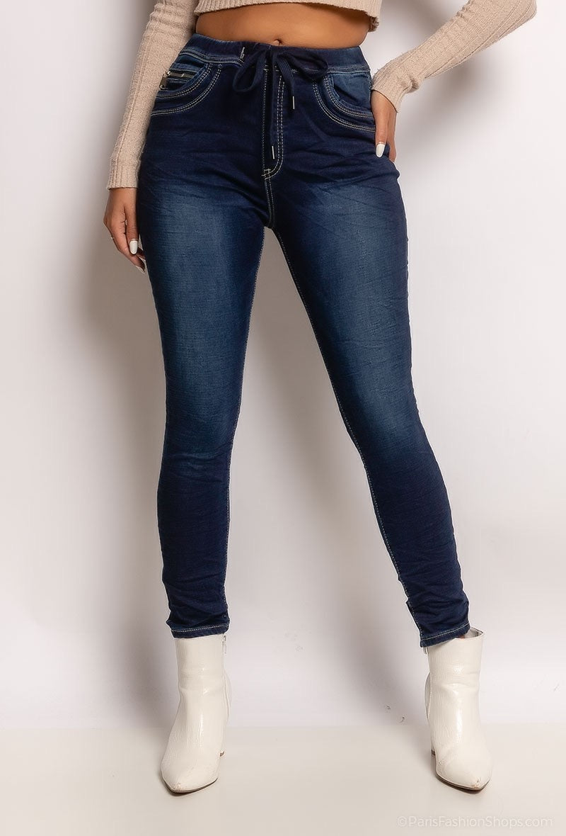 Place Du Jour SUMM Buks Denim Mørke Blå