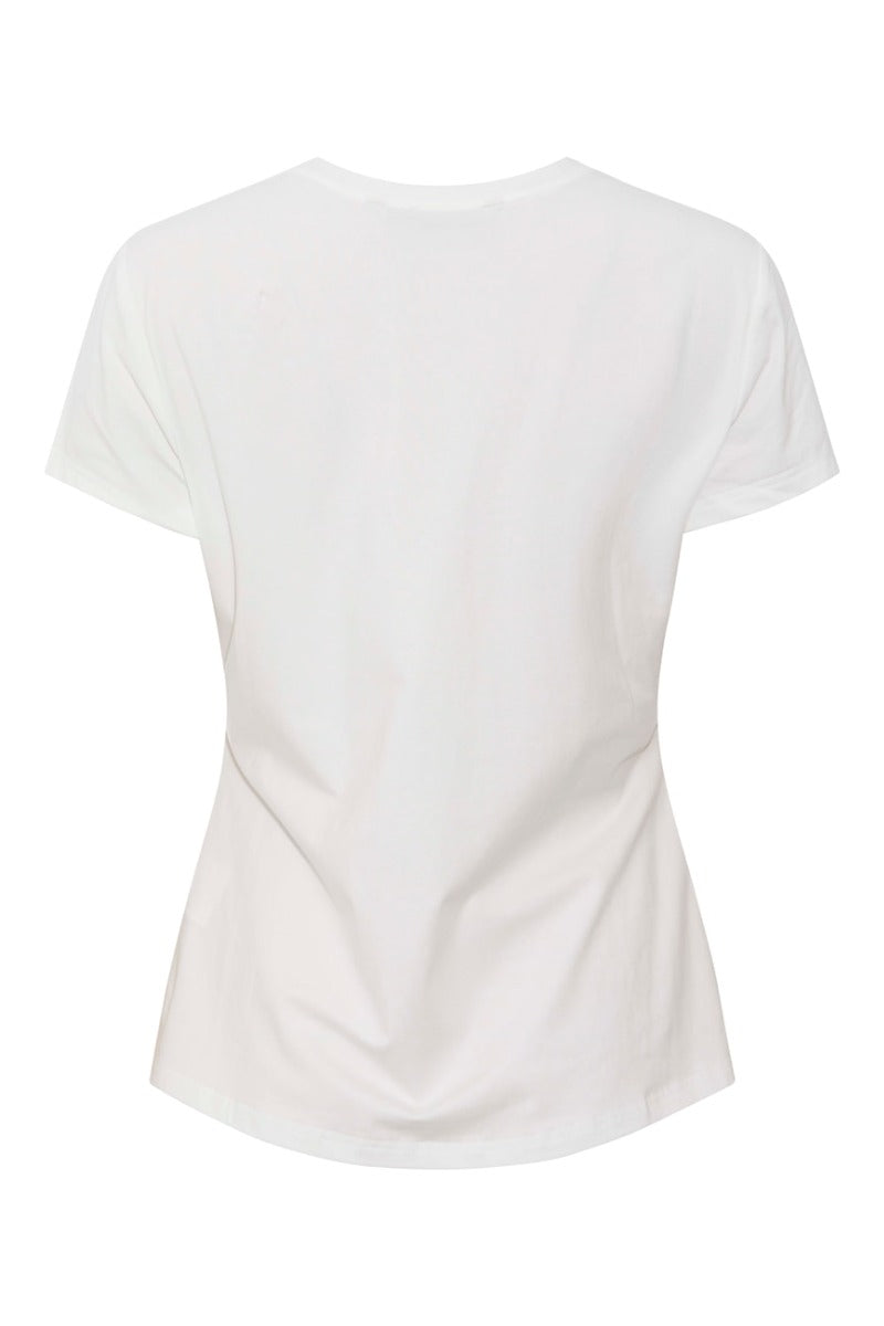PBO Philosoper T Shirt Hvid Guld Tekst