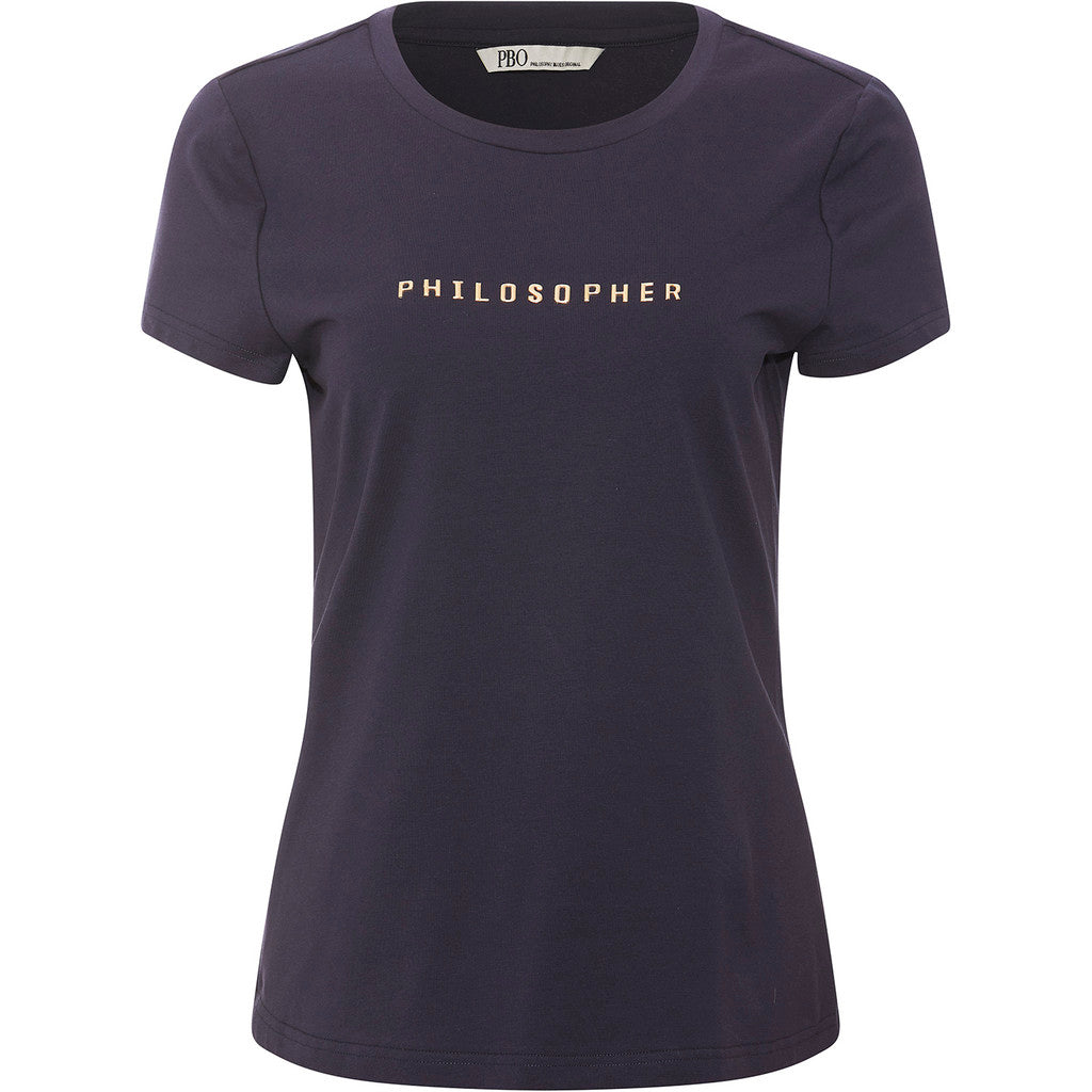 PBO Philosopher T-shirt Midnight Blå