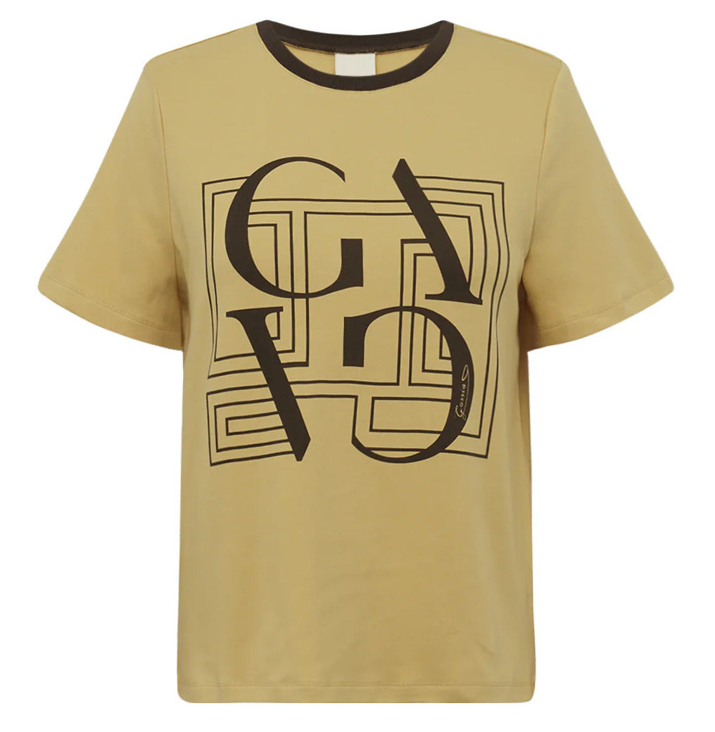 GOSSIA BasGO T-shirt Honey Brun