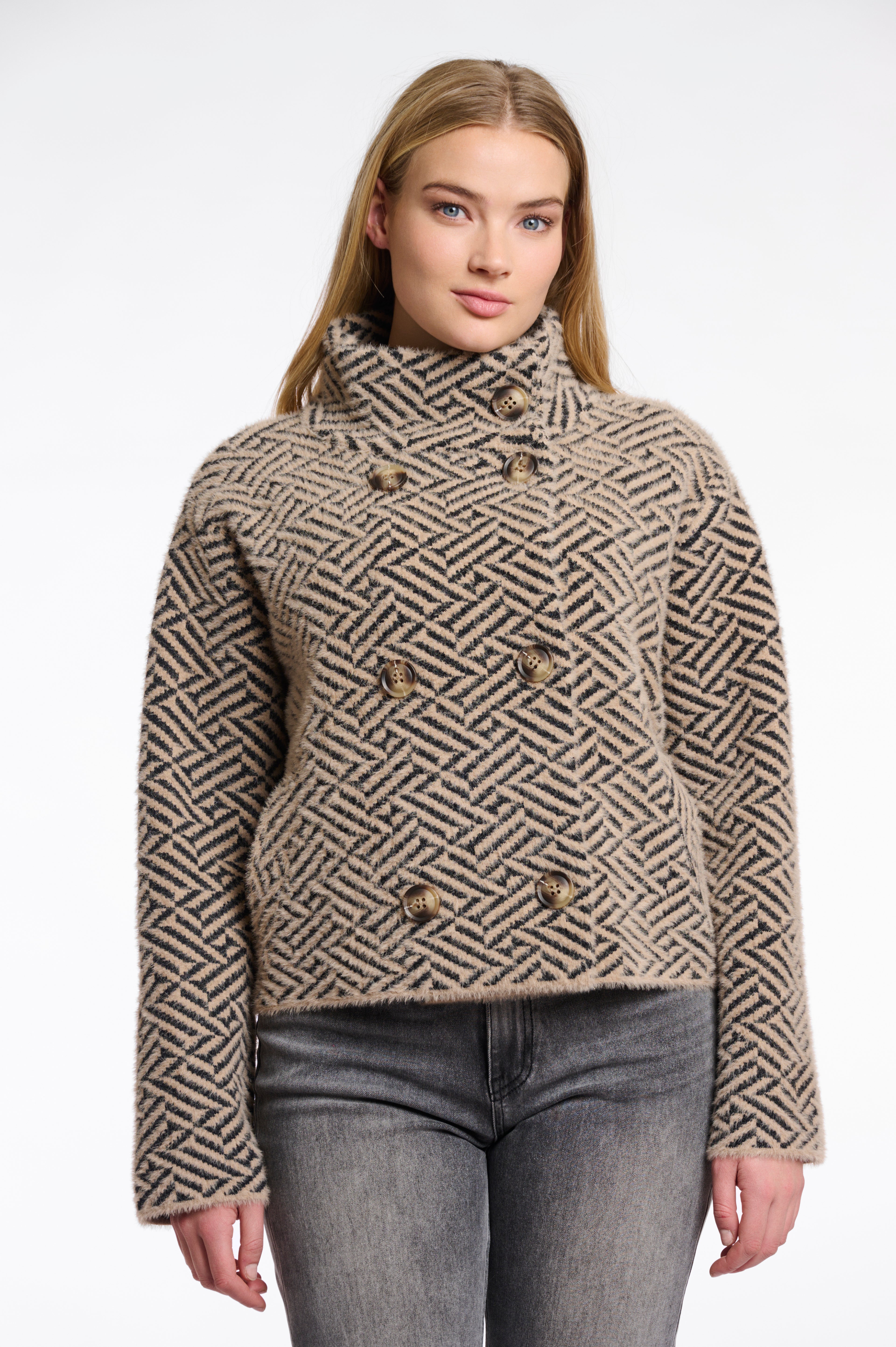 RINO & PELLE Beth Jakke Short Graphic Sand