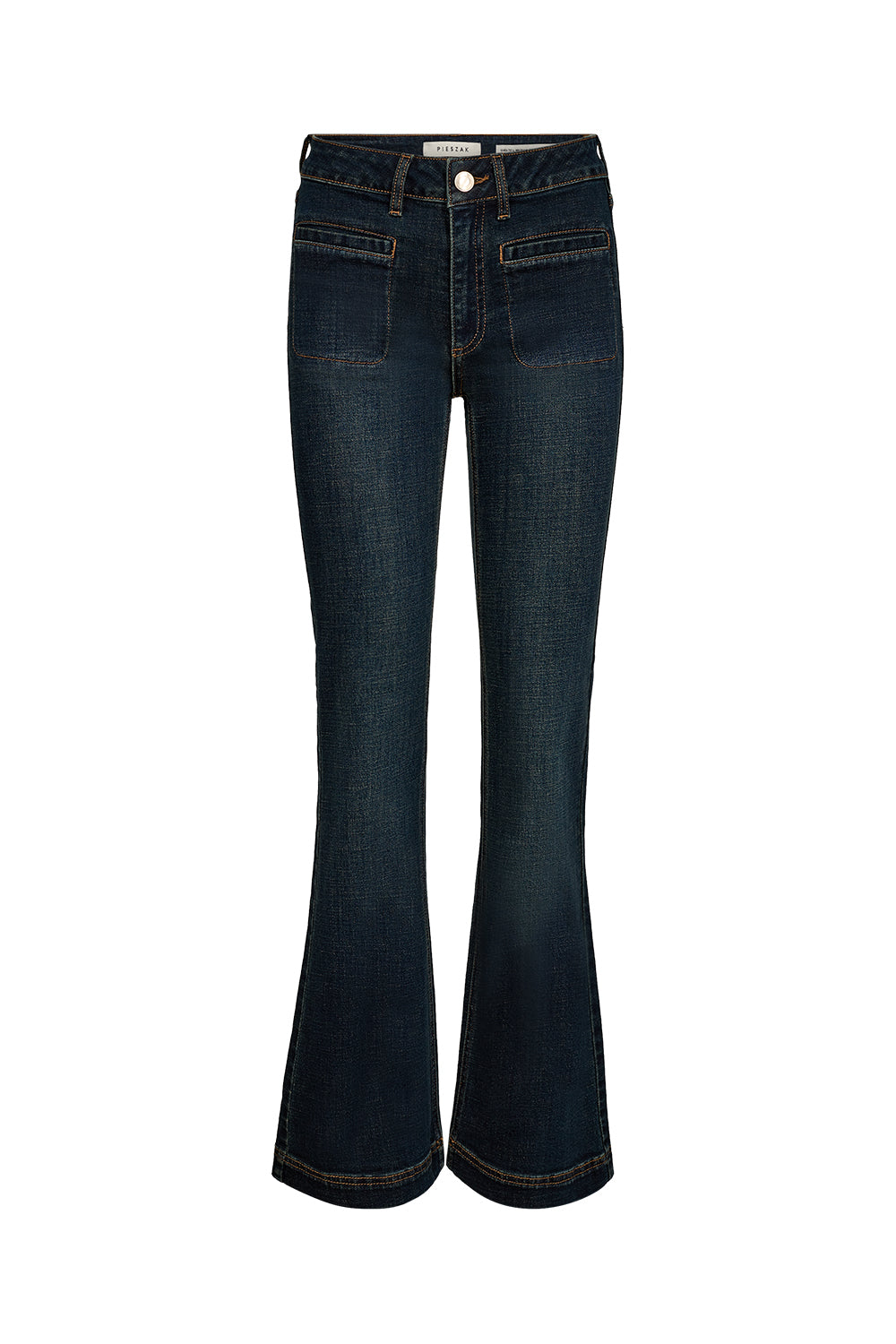 Pieszak PD Cara Jeans Wash Vintage Aston 70s Denim Blå