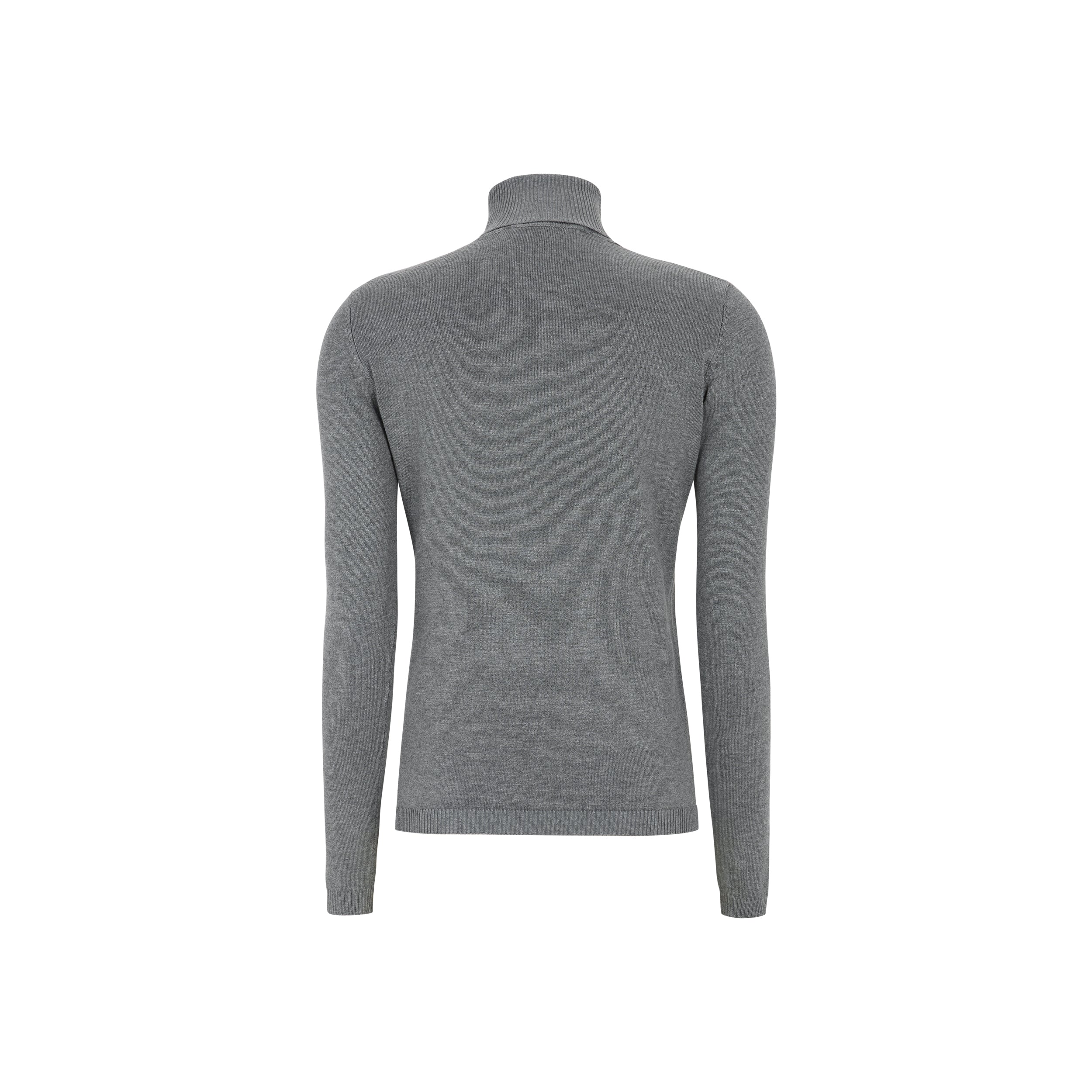 Soft Rebels Marla Rollneck Strik Medium Grå Melange