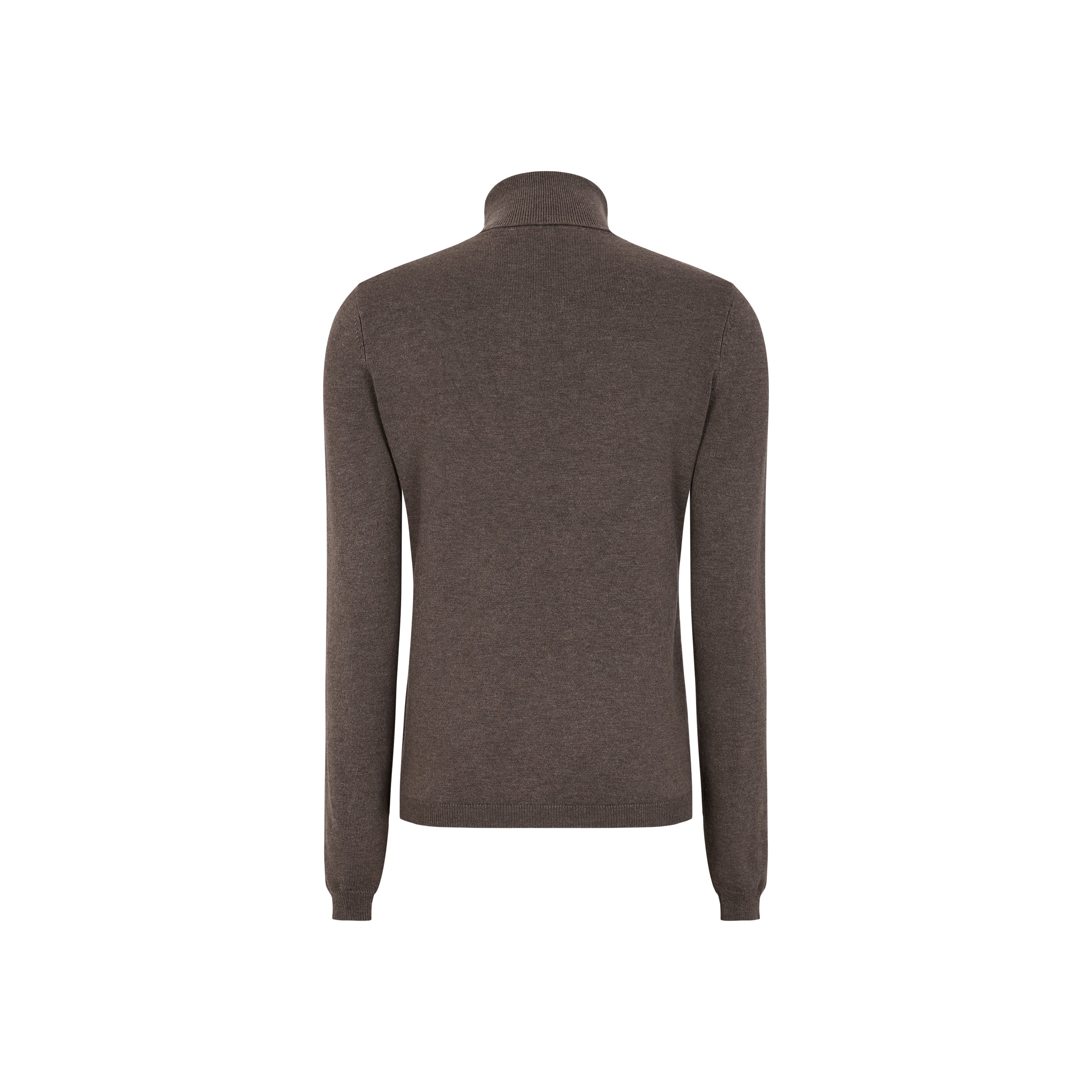 Soft Rebels Marla Rollneck Strik Coffee Quartz Melange Brun
