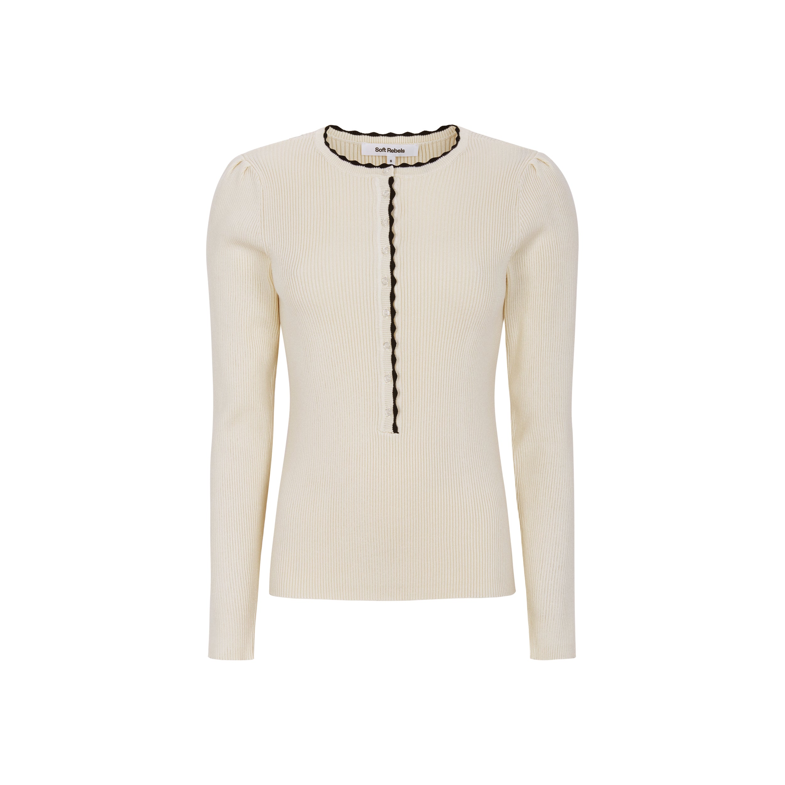 Soft Rebels Jude Strik Arctic Wolf Creme