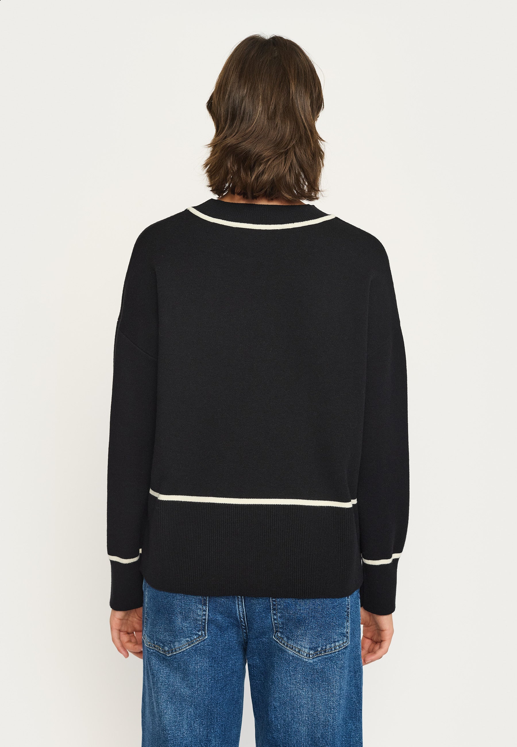 Soft Rebels Flora Strik Sort