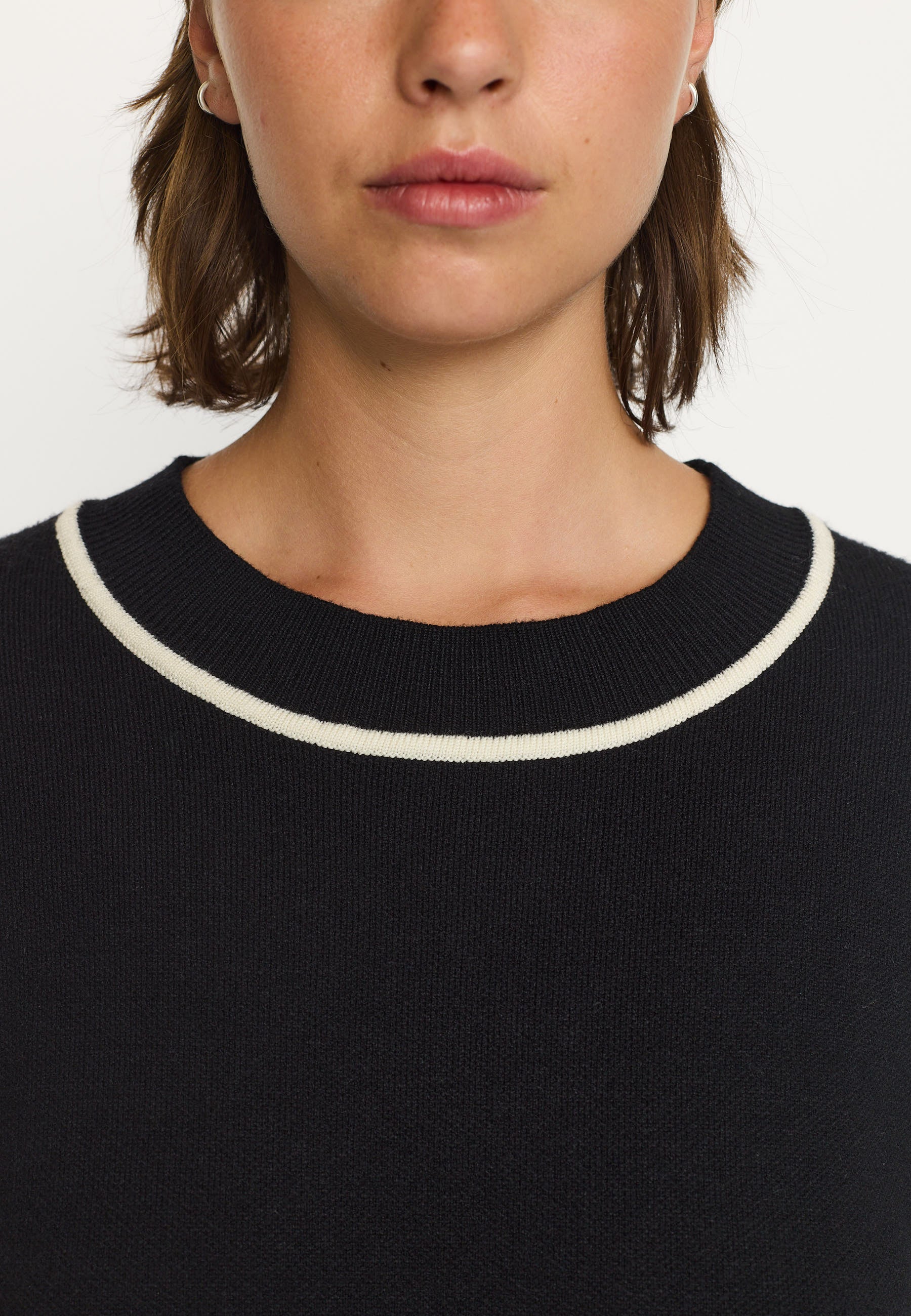 Soft Rebels Flora Strik Sort