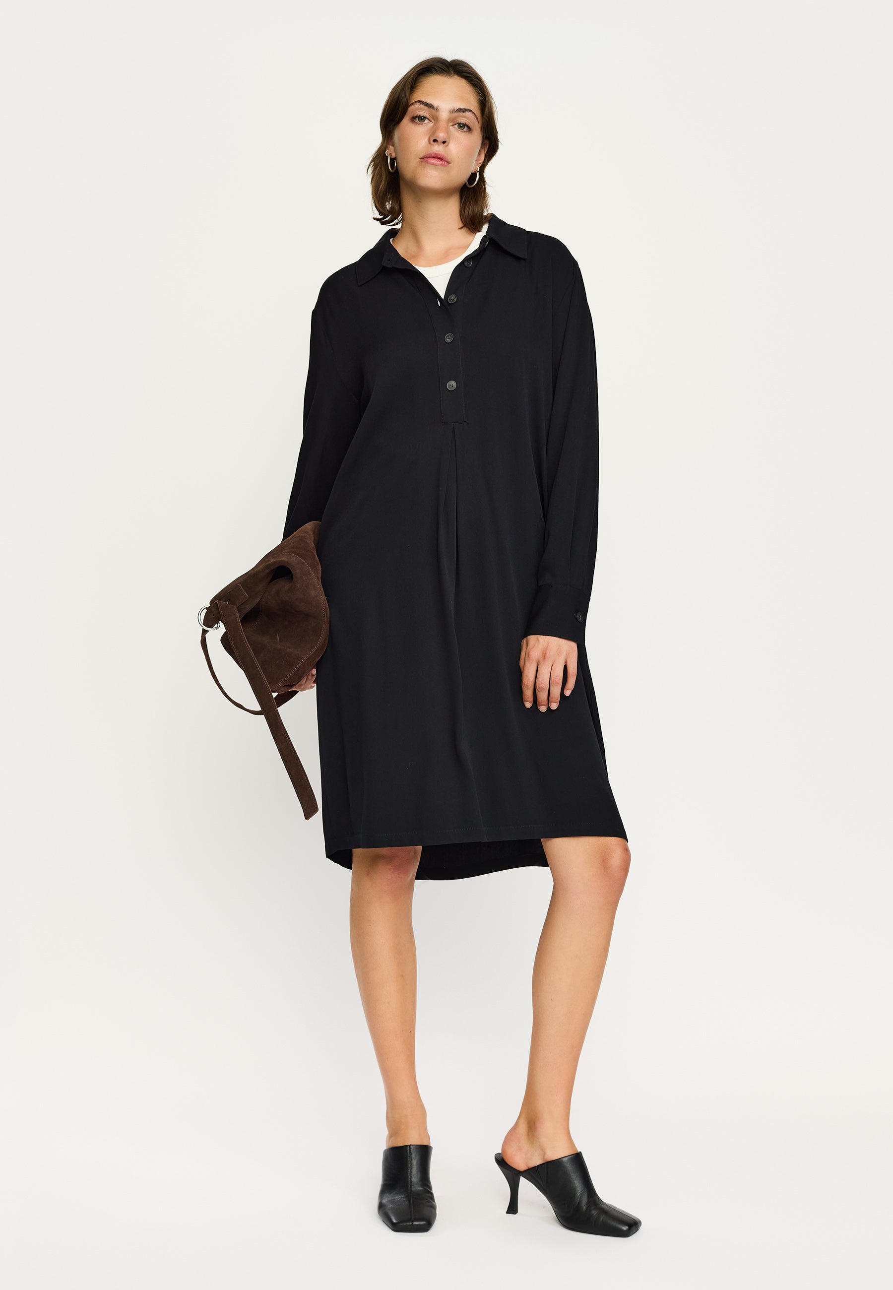 Soft Rebels Leonie Kjole Sort