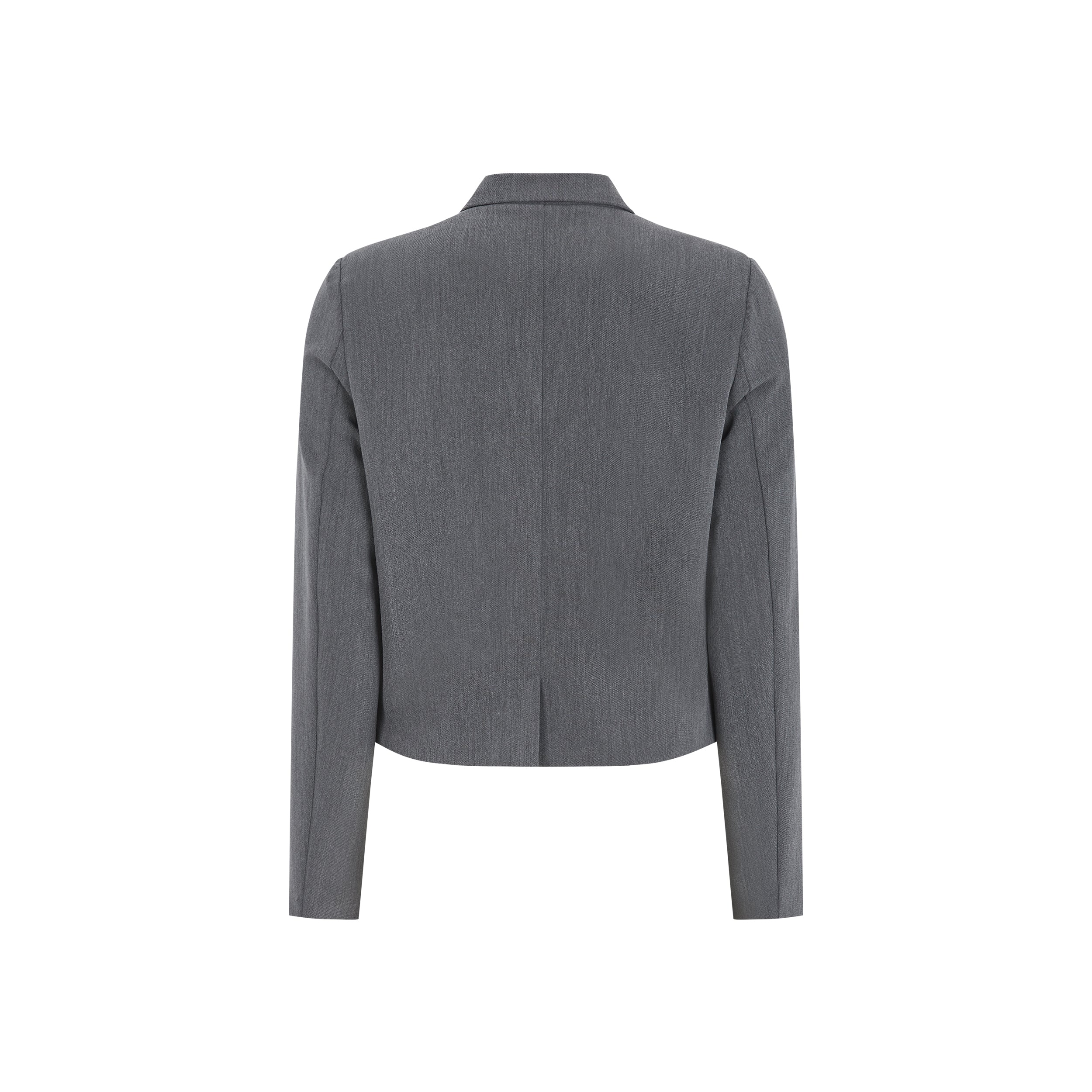 Soft Rebels Ester Blazer Charcoal Melange Grå