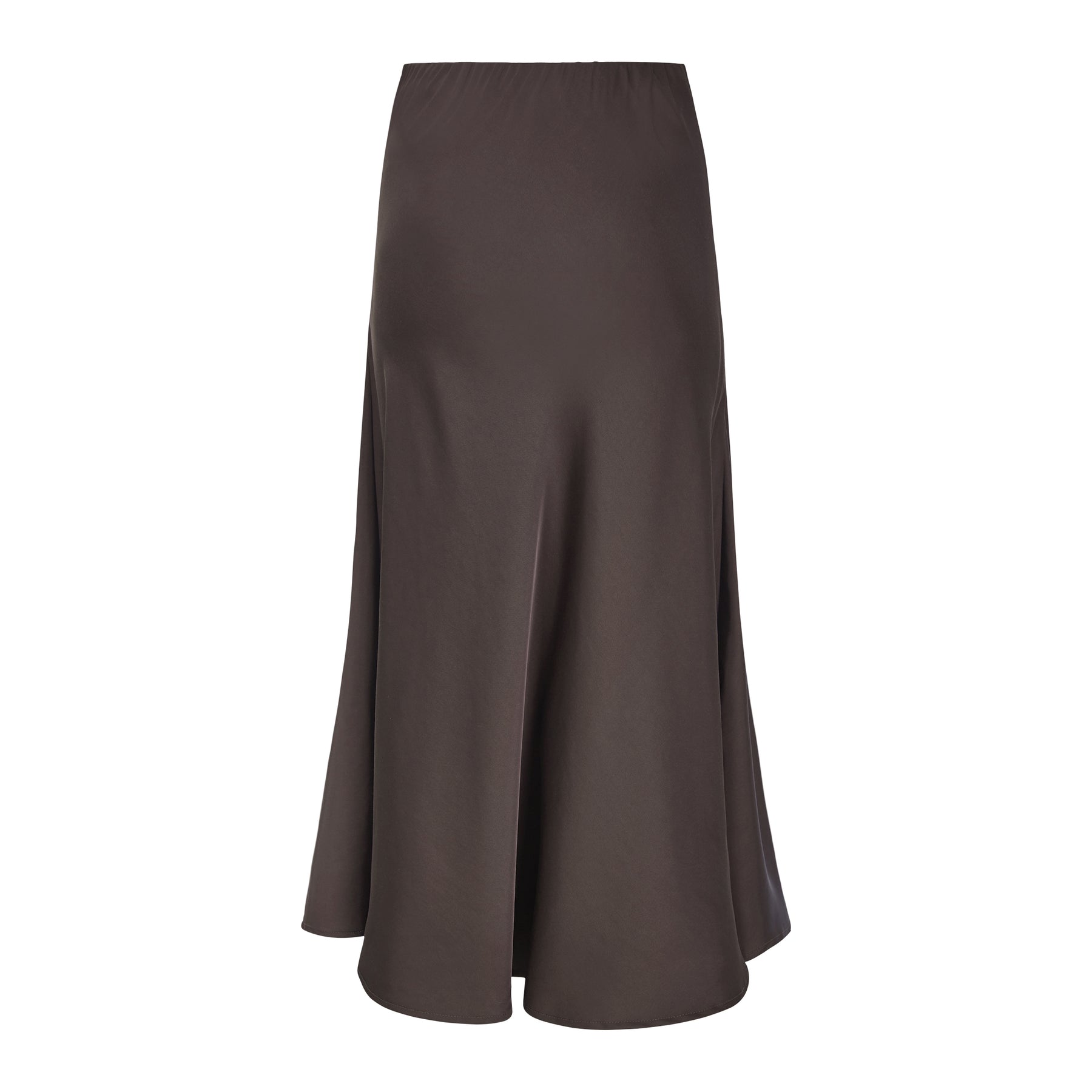 Soft Rebels Abia Midi Nederdel Coffee Bean Brun